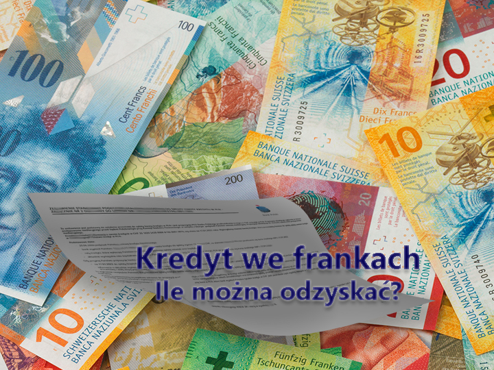 Kredyt we frankach – ile można odzyskać? Przykłady
